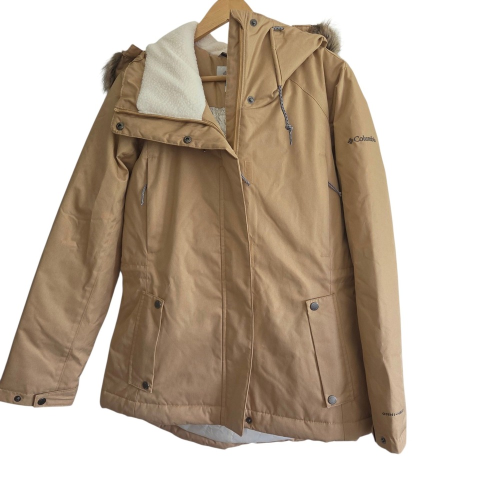 Columbia Suttle Mt Jacket Medium Omni Heat Shield Thermal Water Resistant Parka